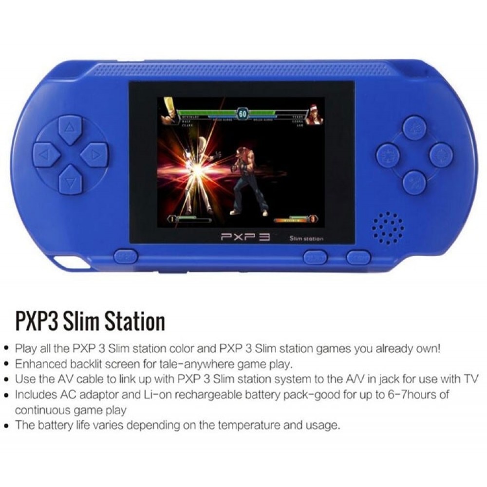 Игровая консоль PXP3 Slim Station, Синий