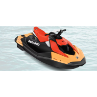 Гидроцикл BRP Sea-Doo Spark 2UP 90 (2025) Красный, чехол, музыка, бардачок, документы для Гимса