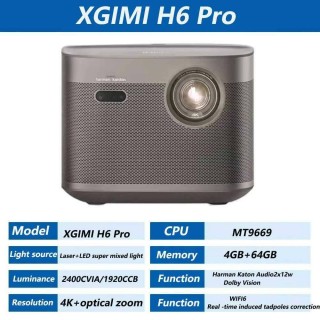 Проектор 4К Xgimi H6 Pro