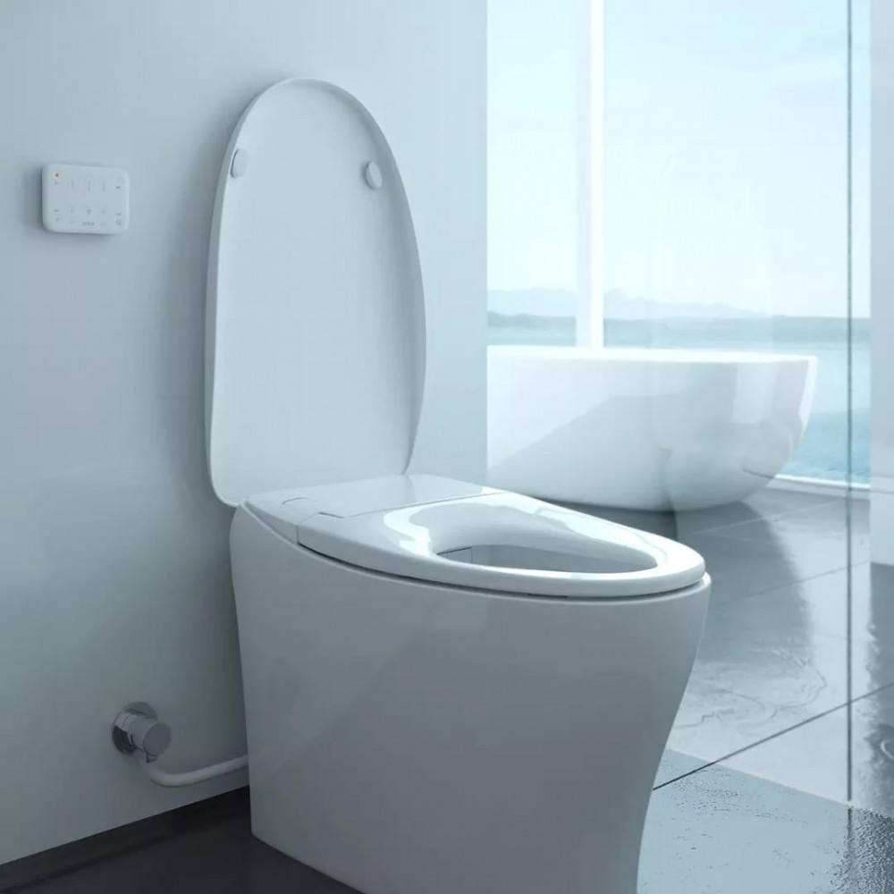 Умный унитаз Xiaomi Small Whale Wash Integrated Toilet Version Plus 305 mm White