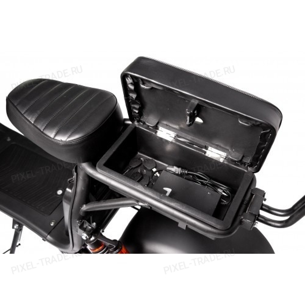 Электроскутер Citycoco X7 1500W, 20А 60В Красный (плюс доп. место для второй АКБ) 