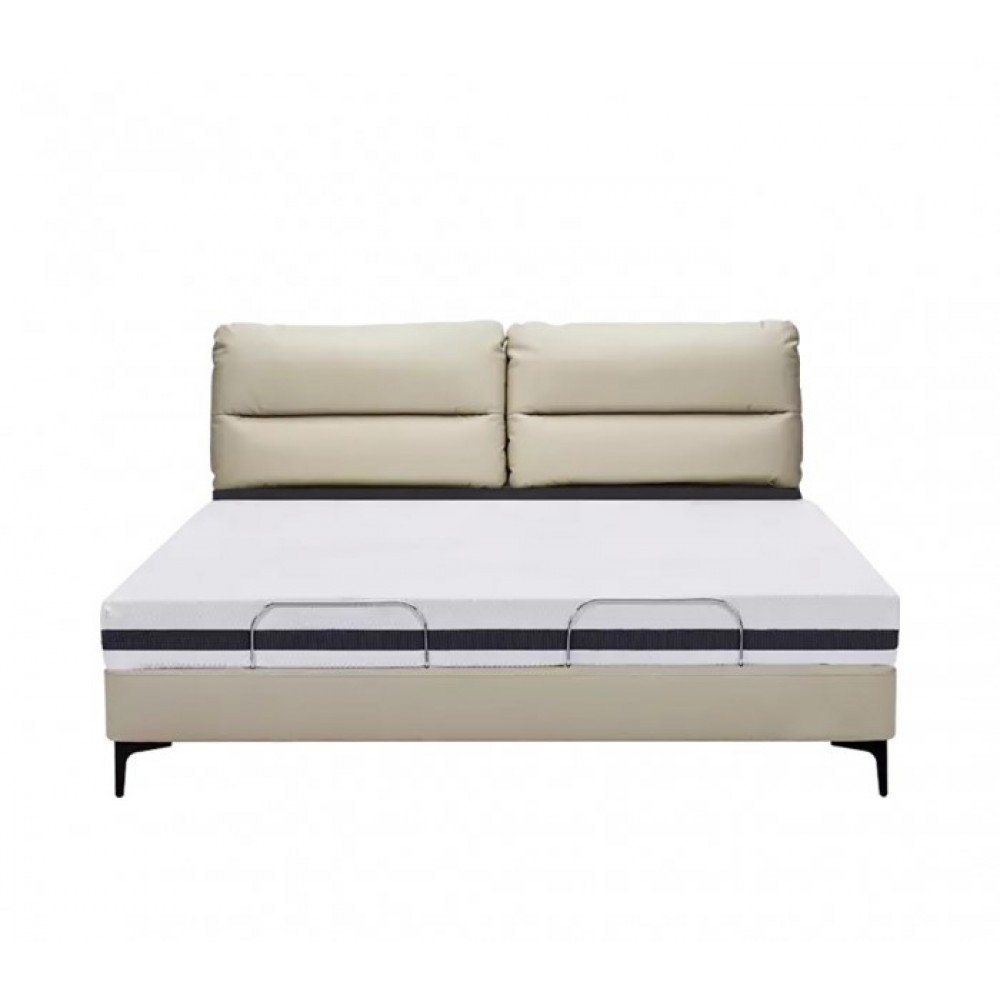 Умная двуспальная кровать Xiaomi 8H Milan Smart Leather Electric Bed S 1.8 m Beige