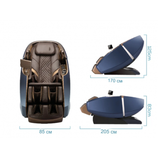 Массажное кресло ROTAI Gemini Luxury (Brown) RT8900 (EU)