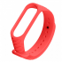 Сменный браслет Xiaomi Mi Band 3 ребристый (Красный)