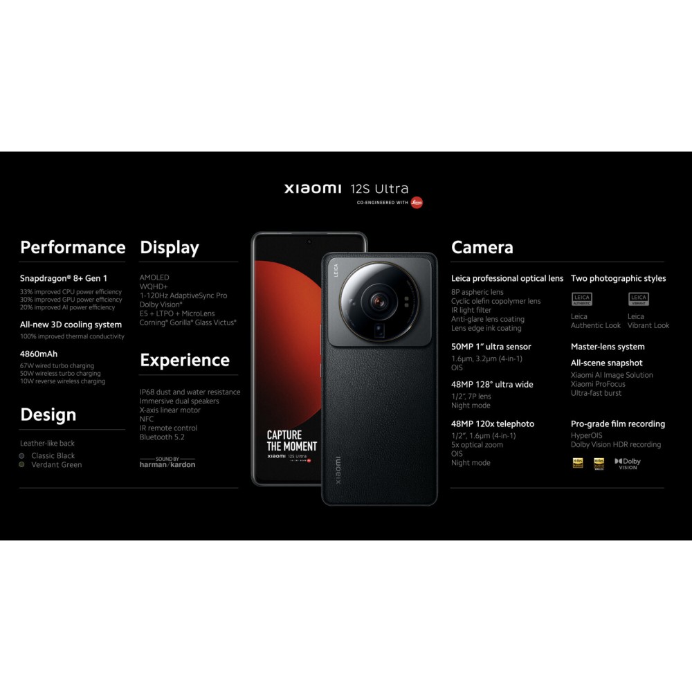 Телефон Xiaomi 12S Ultra 8/256GB