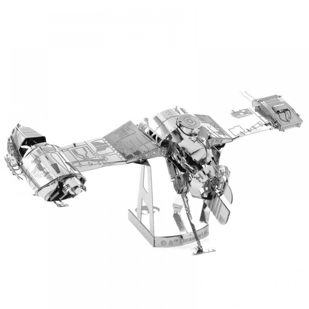 Сборная модель 3D-MetalHead Star Wars The Last Jedi Resistance Ski Speeder (3D-S034-S)