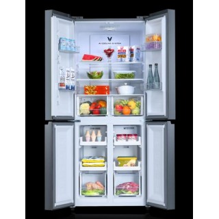 Умный холодильник Xiaomi Viomi Internet Smart Refrigerator Cross 4-Door 398L Grey (BCD-398WMSD)