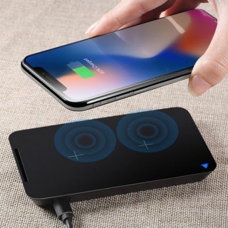 Беспроводное зарядное устройство Rock W8 Quick Wireless charger (WTS-H005) BLACK